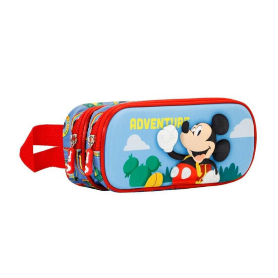 Пенал двойной для карандашей DISNEY Mickey Mouse Adventure-3D