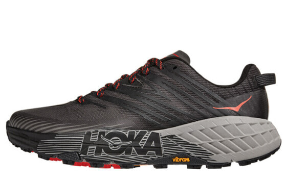 Кроссовки HOKA ONE ONE Speedgoat 4 мужские черного цвета