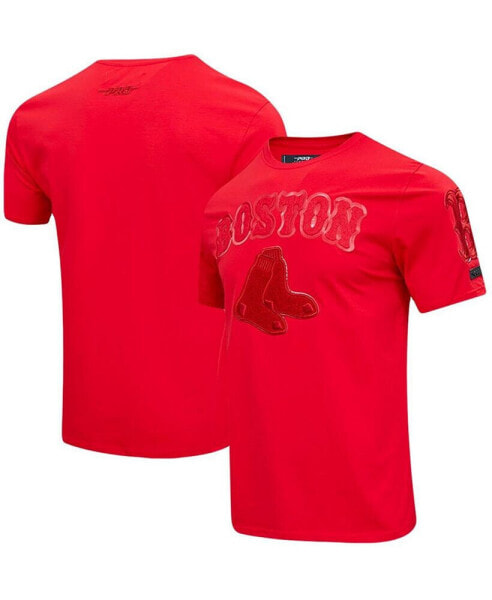 Men's Boston Red Sox Classic Triple Red T-shirt