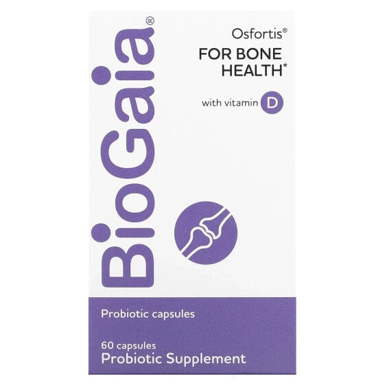 Капсулы BioGaia Osfortis с витамином D, 60 шт.