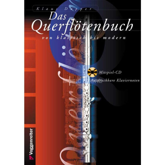 Voggenreiter Das Querflötenbuch 1 Klaus Dapper, inkl. CD