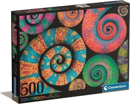 Clementoni Clementoni Puzzle 500el Colorboom Curly Tails Kręcone ogony 35519