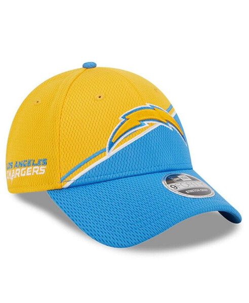 Men's Gold, Powder Blue Los Angeles Chargers 2023 Sideline 9FORTY Adjustable Hat
