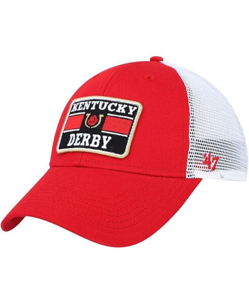 Men's Red Kentucky Derby MVP Snapback Hat