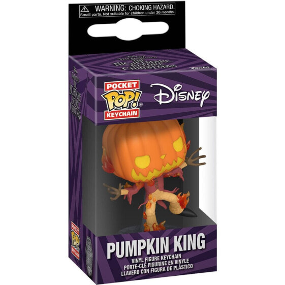 FUNKO Pocket POP Disney The Nightmare Before Christmas 30th Anniversary Pumpkin King keychain