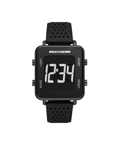 Men's Naylor Digital, Black-Tone Alloy Watch