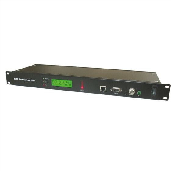 ROTRONIC-SECOMP 3011 - Metered - Switched - Black - LCD - SNMP - SNMPv3 - 230 V - 16 A