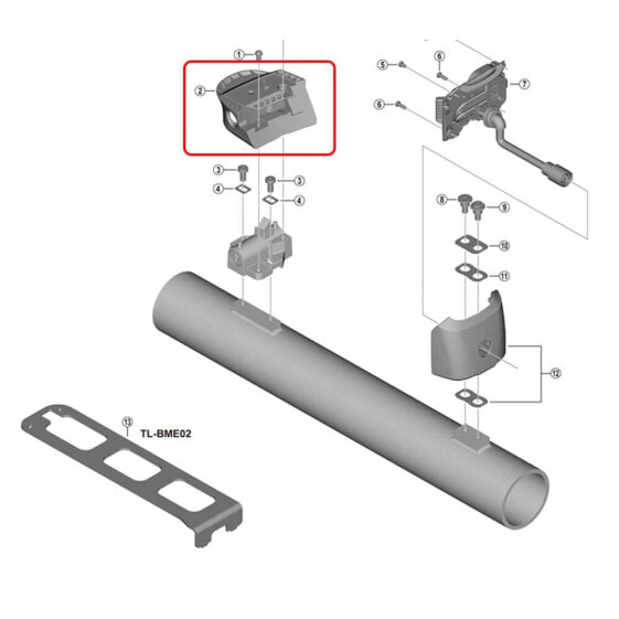 SHIMANO BM-E8016 Support