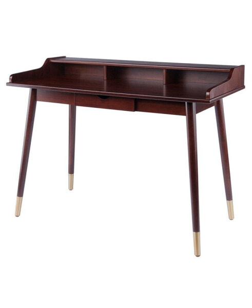 Sonja 34.09" Wood Writing Desk