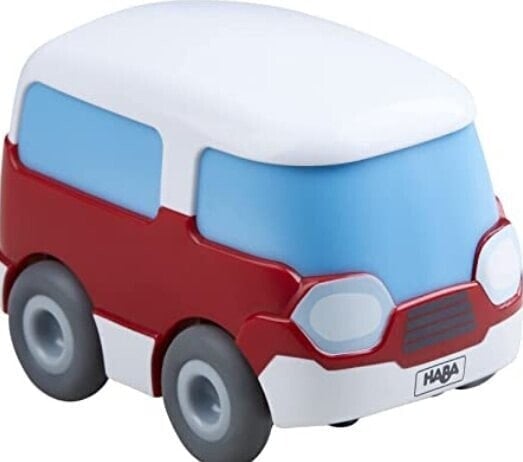 Haba HABA Kullerbü - Red Bus, toy vehicle (white/anthracite)