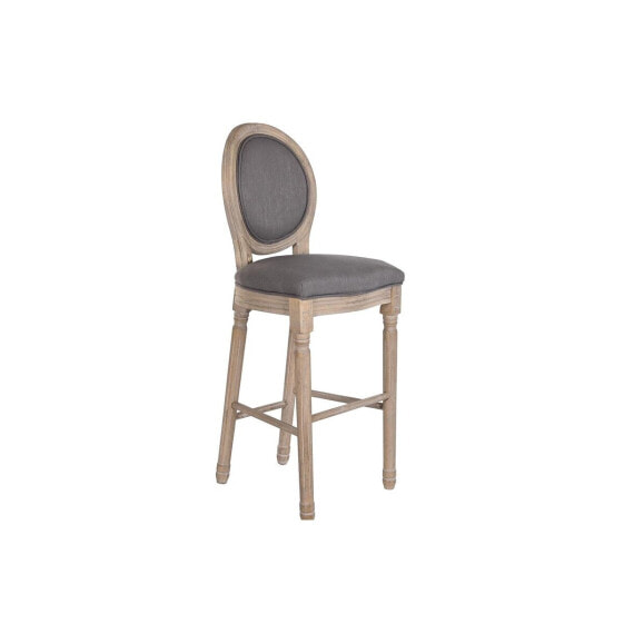 Барный стул DKD Home Decor Темно-серый Ель 48 x 54 x 118 см