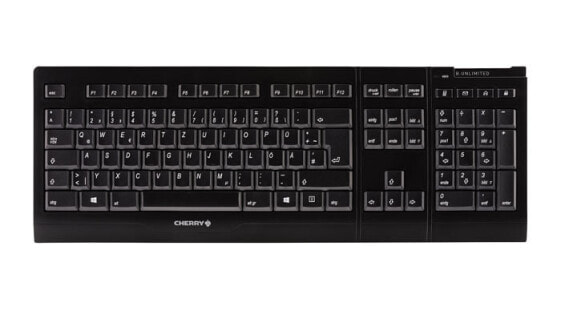 Cherry B.Unlimited 3.0 - Wireless - RF Wireless - Mechanical - QWERTY - Black - Mouse included