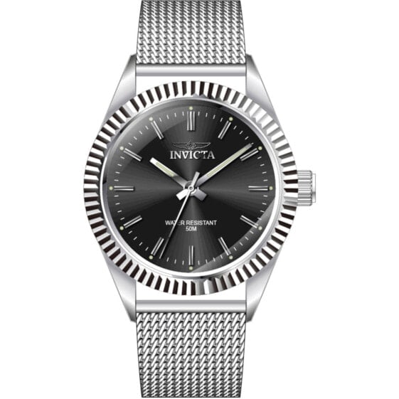 Invicta 45705 Men's Specialty Black Dial Mesh Bracelet Watch