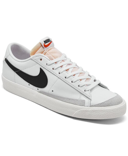 Men's Blazer Low 77 Vintage-Like Casual Sneakers from Finish Line