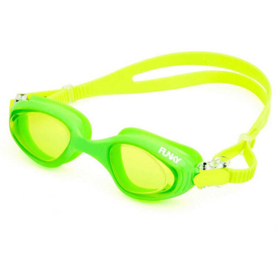 FUNKY TRUNKS Star Swimmer Green Machine Junior Swimming Goggles