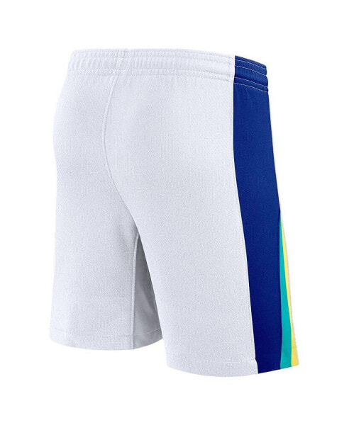 Men's White Brazil National Team 2024 Away Stadium Shorts