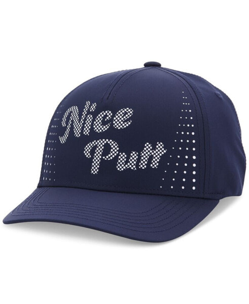 Men's Nice Putt Perforated Golf Cap