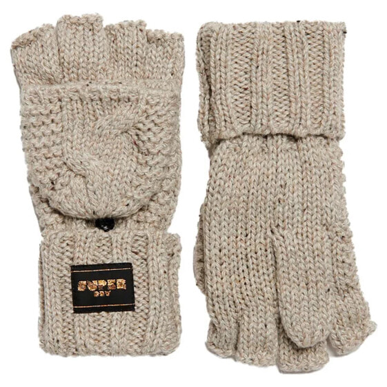 SUPERDRY Cable Knit gloves