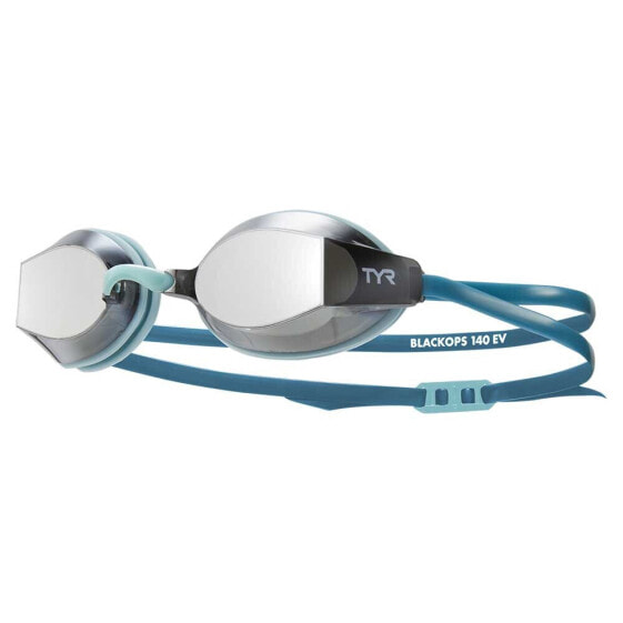 TYR Black Ops 140 EV Mirrored Racing Swimming Goggles