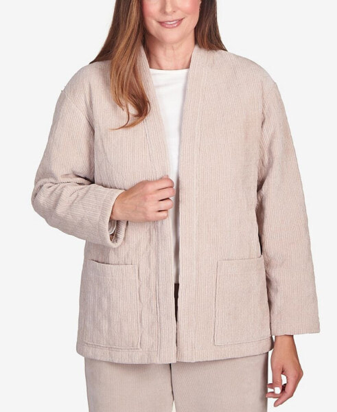 Women's St.Moritz Quilted Chenille Corduroy Jacket