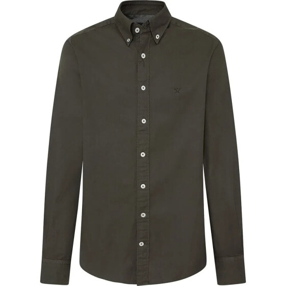 HACKETT Dyed Oxford long sleeve shirt