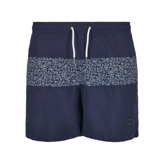 URBAN CLASSICS Block Pattern Swimming shorts