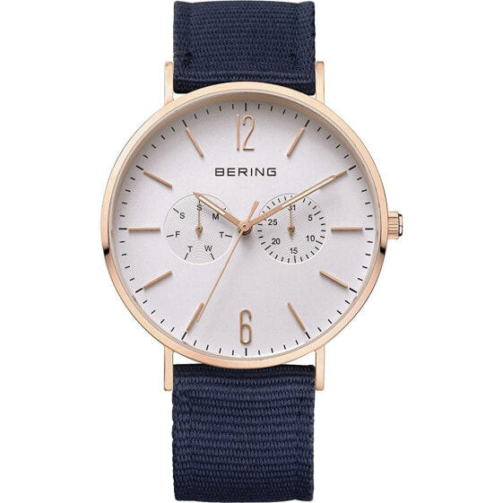 Часы мужские Bering Classic 40 мм 3 АТМ Сапфировое стекло Slim Design 14240-864