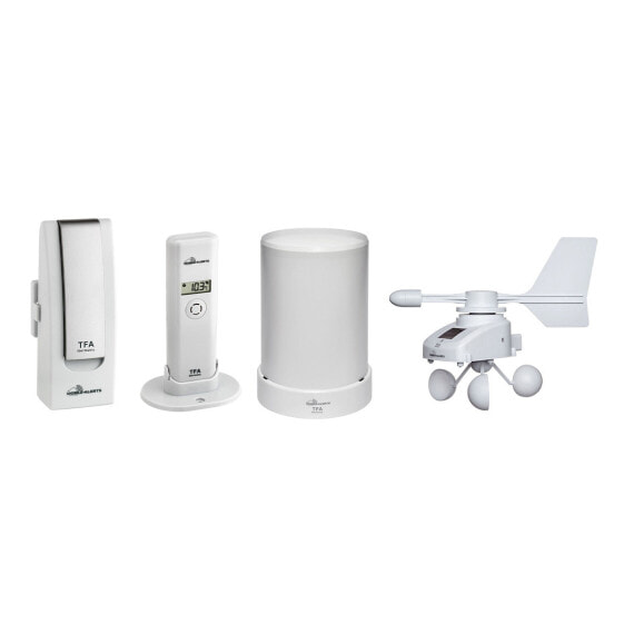 TFA WeatherHub - Humidity - Rainfall - Temperature - Wind speed - Wireless - Wi-Fi - 868 MHz - -40 - 60 °C - LCD