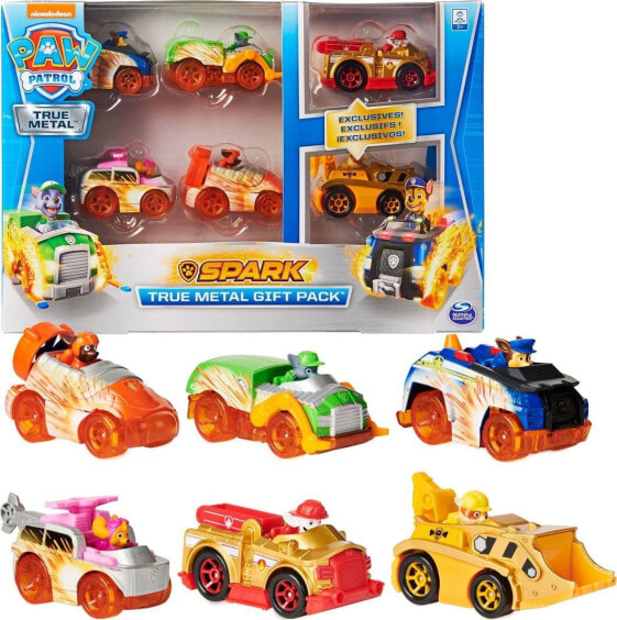 Figurka Spin Master Psi Patrol - Spark True Metal Gift Pack (6059232)