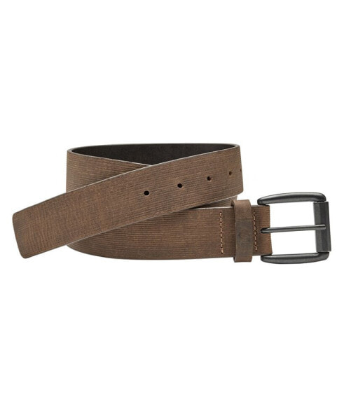 Men's Scored Roller Buckle Belt