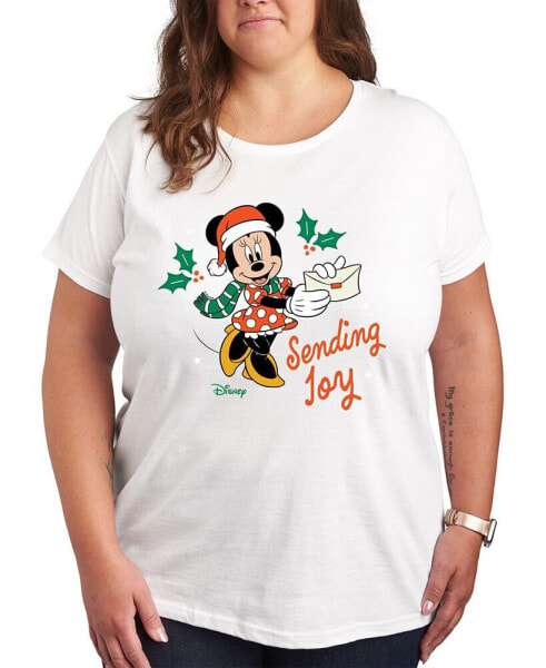 Plus Size Disney Mickey Joy Graphic T-shirt