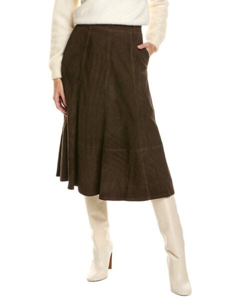 Kobi Halperin Amanda Suede Skirt Women's