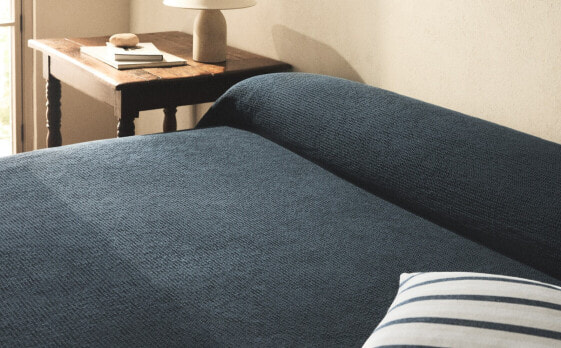 Waffle-knit duvet cover