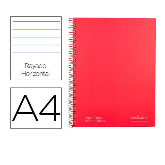 Ноутбук NAVIGATOR NA42 Красный А4 80 Листов