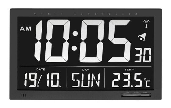 TFA-Dostmann 60.4505 настольные часы Цифровые настольные часы Черный Прямоугольный