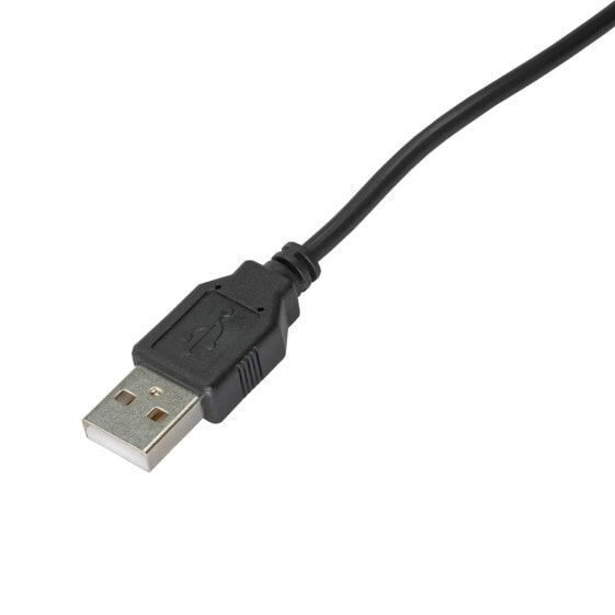 Akyga AK-USB-07 - 1.8 m - USB A - USB A - USB 2.0 - Black