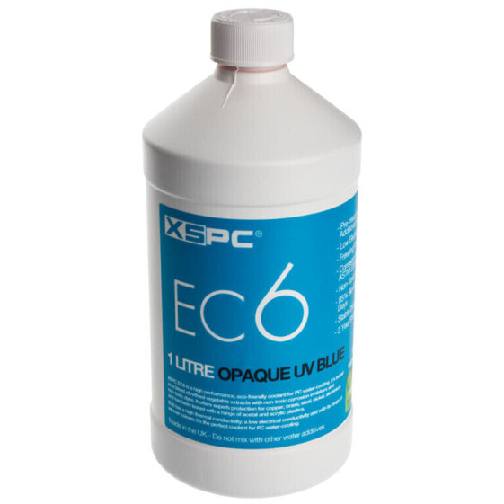 XSPC EC6 Coolant, 1 Liter - opaque-blau, UV