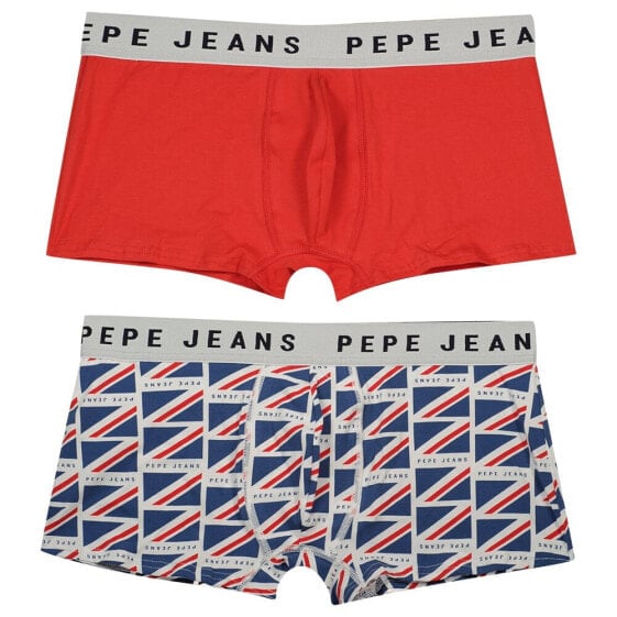 Трусы мужские Pepe Jeans Flag Trunk 2 шт.