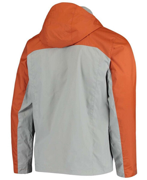 Men's Burnt Orange Texas Longhorns Glennaker Storm Omni-Tech Full-Zip Jacket