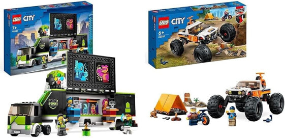 LEGO Gaming Tournament Truck, Truck Toy with Mini Figures, Gamer Gift for Boys and Girls and Fans of E-Sports from 7 Years 60388