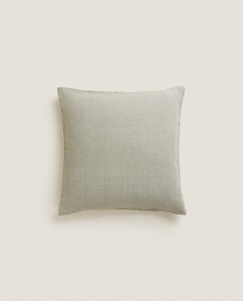 Linen cushion cover