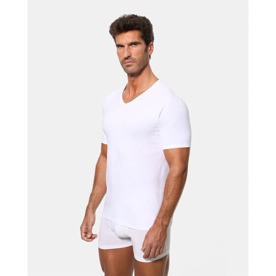 ABANDERADO Short sleeve V neck base layer