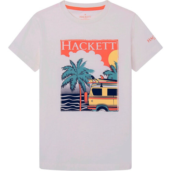 HACKETT Beach Scene long sleeve T-shirt