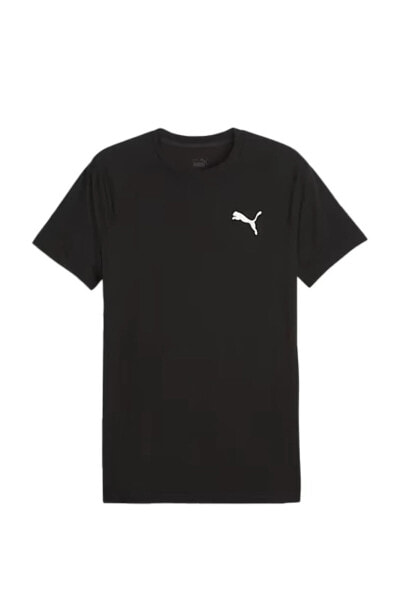 EVOSTRIPE Tee Siyah Erkek Kısa Kol T-Shirt