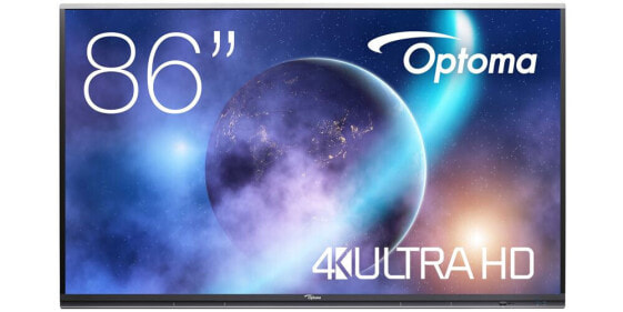 Optoma 5862RK+ - 2.18 m (86") - 420 cd/m² - 1.07 billion colours - 3840 x 2160 pixels - Direct-LED - 1200:1