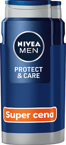 Гель для душа для мужчин Nivea Men Protect & Care 2 х 500 мл