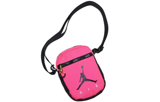 Спортивная сумка Jordan Logo диагональная 9A0197-A96 для мужчин и женщин, розового цвета