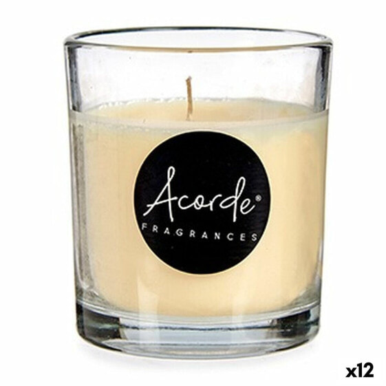 Декоративная свеча Acorde Ваниль 7 x 7,7 x 7 см (12 штук)