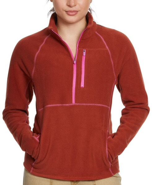 Women's Half-Zip Long-Sleeve Fleece