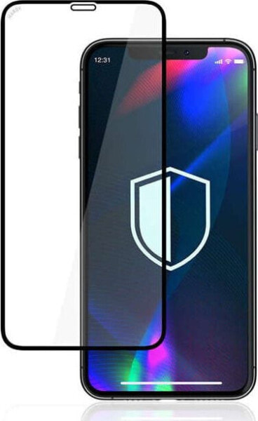 3MK Szkło utwardzone chemicznie Hardy iPhone X/XS/11 Pro czarny/black